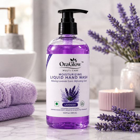 OraGlow Lavender moisturizing liquid hand wash 2 pack